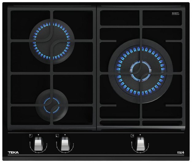 Встраиваемая газовая варочная панель Teka GZC 63310 XBN BLACK (preview 1)