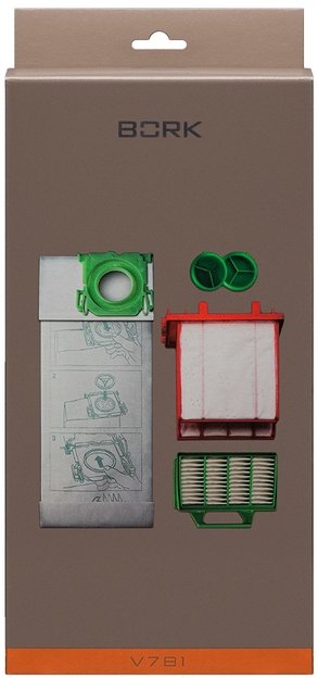 Комплект пылесборников и фильтров для пылесоса BORK V7B1 (preview 1)