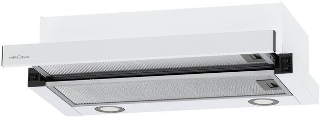 Встраиваемая вытяжка Krona KAMILLA T 600 WHITE (2 мотора) (preview 1)