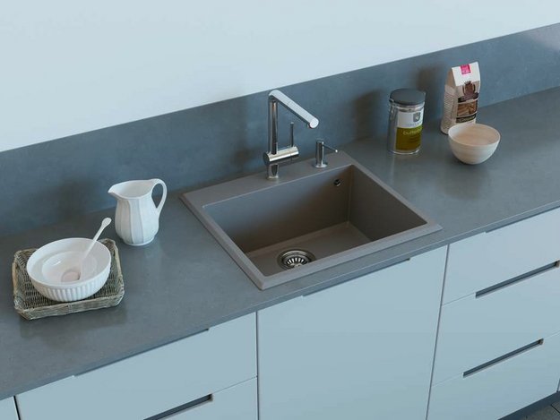 Мойка Omoikiri TEDORI 57-GR (фото 4) Мойка Omoikiri TEDORI 57-GR (preview 4)