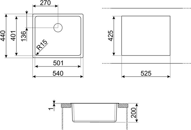 Мойка Smeg VFU50SFR (preview 2)