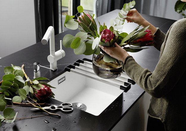 Мойка BLANCO SUBLINE 500-U Silgranit мягкий белый (preview 3)