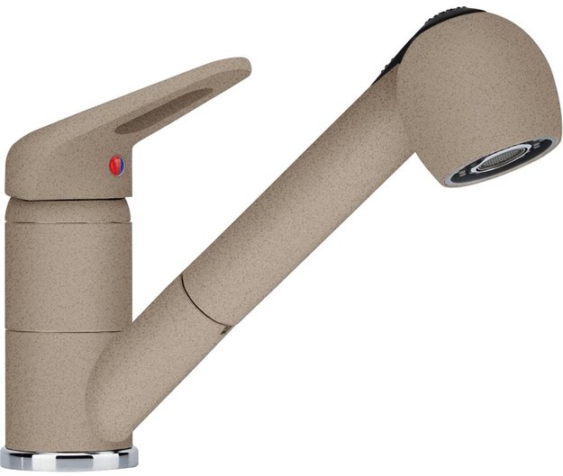 Смеситель Franke Novara Plus с выдвижным шлангом миндаль (preview 1)