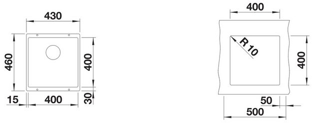 Мойка Blanco ROTAN 400-U Silgranit шампань (preview 3)