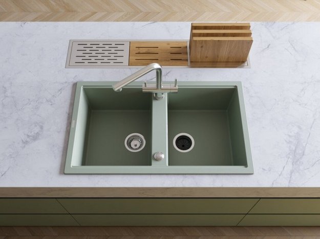 Мойка Omoikiri Kitagawa 83-2-U WG (preview 2)