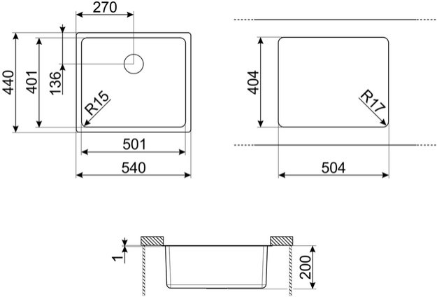Мойка Smeg VFU50SFR (preview 4)