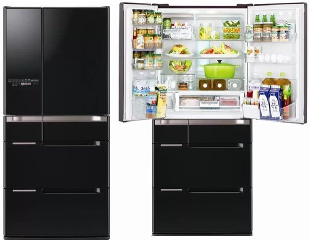 Холодильник Hitachi R-B 6800 U XK (preview 1)