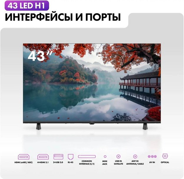 Телевизор Haier 43 LED H1 (preview 10)
