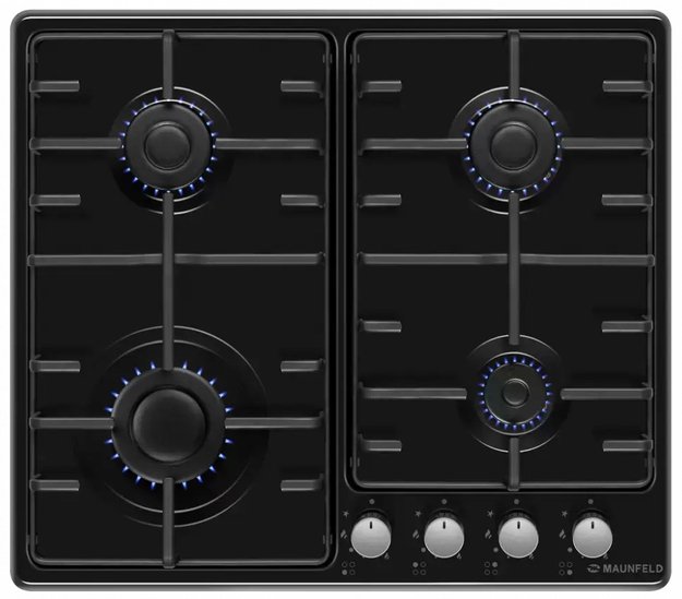 Газовая варочная панель MAUNFELD EGHE.64.3STS-EB/G (preview 1)