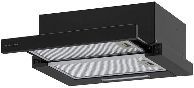 Встраиваемая вытяжка KRONA KAMILLA F 450 black (preview 1)