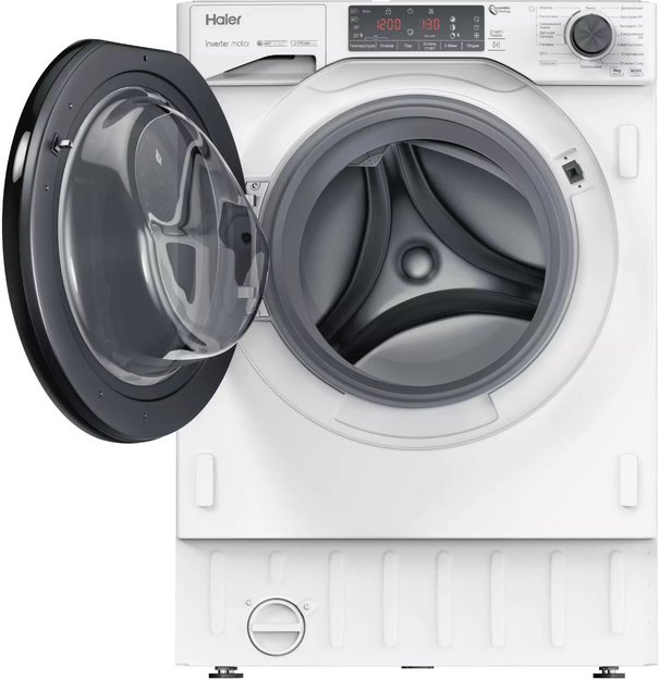 Встраиваемая стиральная машина Haier HWQ90B416FWB-RU (preview 6)