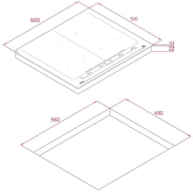 Индукционная варочная панель Teka IZF 68700 MST BLACK (preview 9)