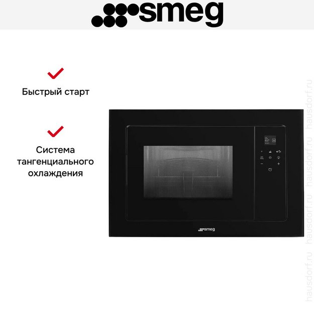 Встраиваемая микроволновая печь Smeg FMI120B3 (preview 6)