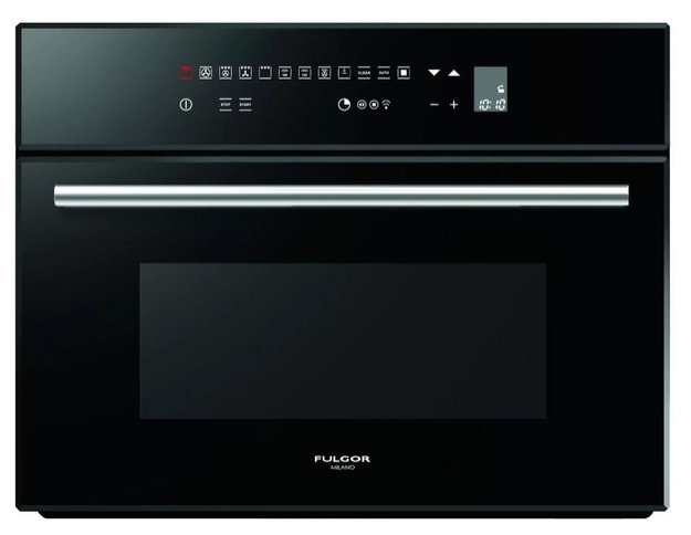 Встраиваемый комбинированный паровой шкаф Fulgor Milano LCSO 4511 TC BK (preview 1)