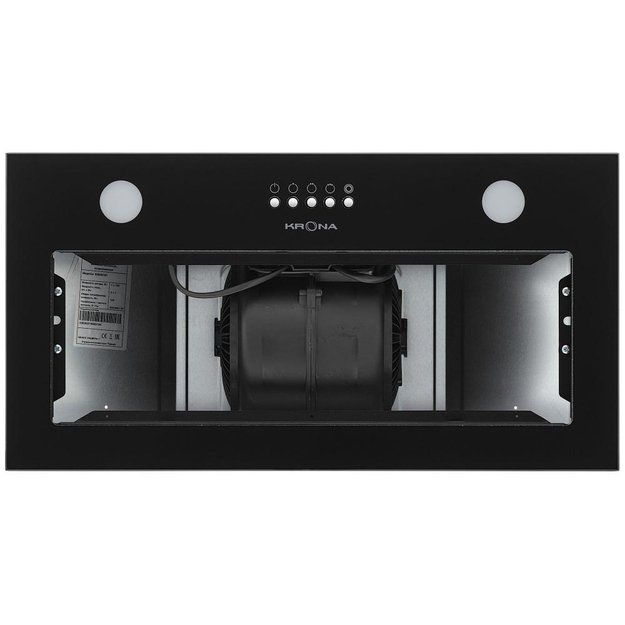 Встраиваемая вытяжка Krona LUISA 600 GLASS BLACK PB (preview 7)