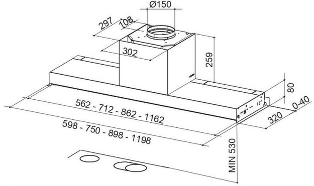 Вытяжка Faber IN-NOVA PREMIUM WH M A120 (preview 2)