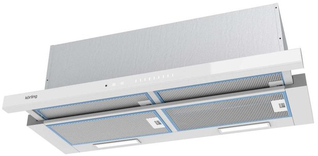 Встраиваемая вытяжка с выдвижным экраном Korting KHP 9975 GW (preview 1)