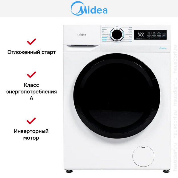 Стиральная машина Midea MF11712BS40/W (preview 7)