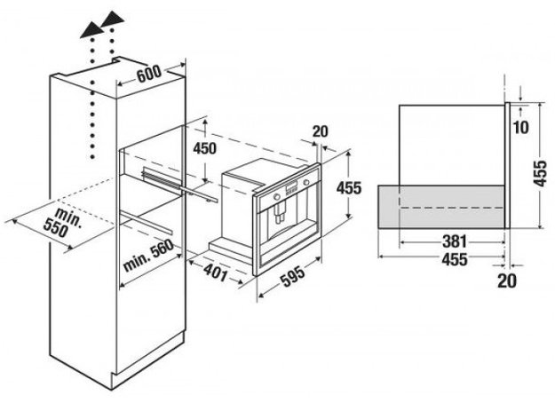 Встраиваемая кофемашина Kuppersbusch CKV 6550.0 S9 Shade of Grey (preview 3)