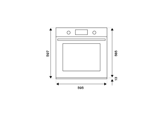 Духовой шкаф Bertazzoni F6011HERVPTNE/23 (preview 4)