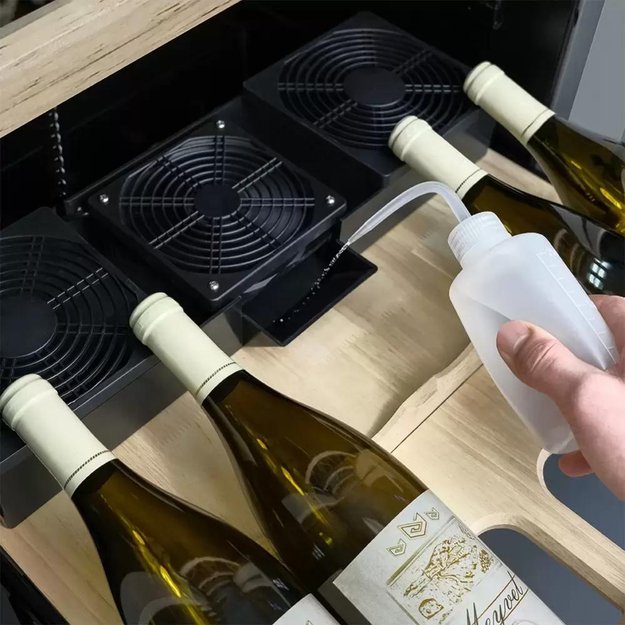 Винный шкаф Meyvel MV102-WG1-M (Grey Quartz) (preview 6)