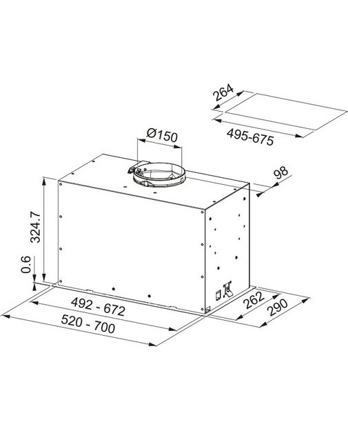 Вытяжка Franke FBFE BK MATT A52 (preview 8)