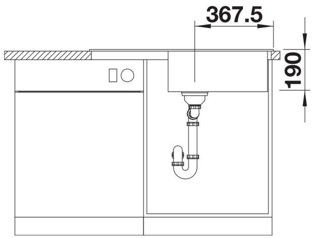 Мойка BLANCO LEGRA XL 6 S Silgranit антрацит (preview 6)