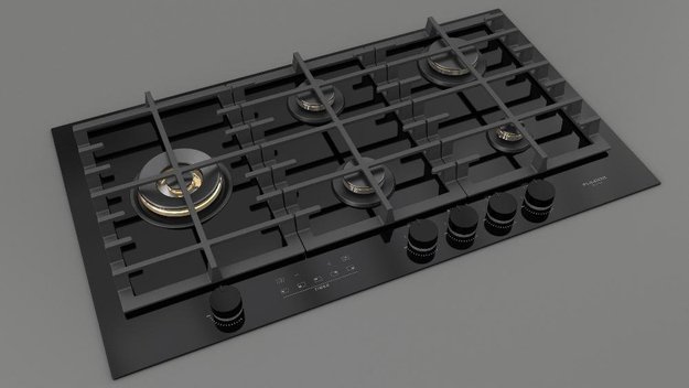 Варочная панель Fulgor Milano FCLH 905 G T WK BK (preview 3)