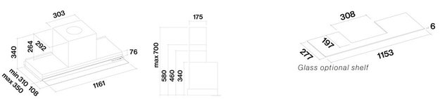 Встраиваемая вытяжка Falmec VIRGOLA NO-DROP TOUCH 120 (preview 8)