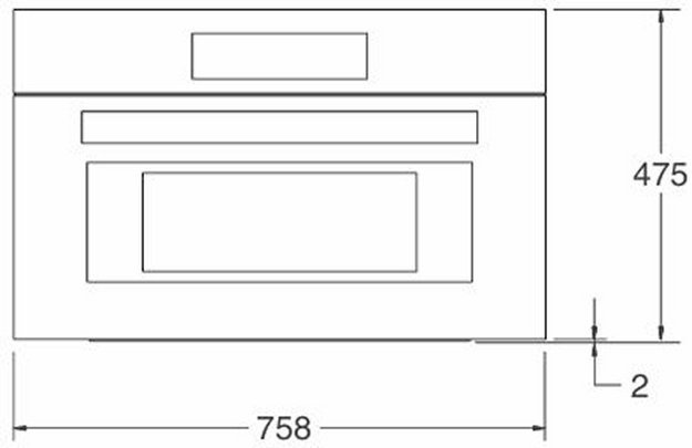 Встраиваемая микроволновая печь Bertazzoni F30PROMWLXT (preview 2)