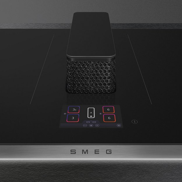 Варочная панель с вытяжкой Smeg HHSL7845X (preview 7)