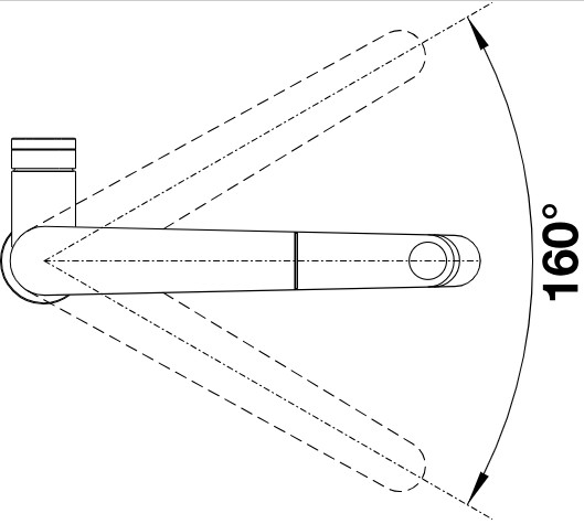 Смеситель Blanco PANERA-S 521547 нержавеющая сталь (preview 10)