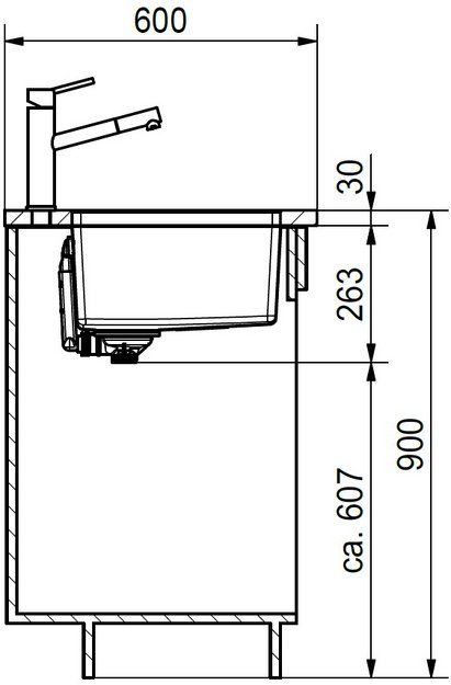 Мойка Franke FEX 110-50 сталь (preview 3)