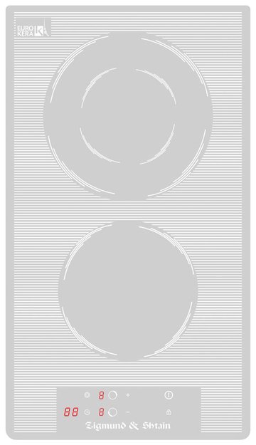 Встраиваемая электрическая варочная панель Zigmund Shtain CN 36.3 W (preview 1)