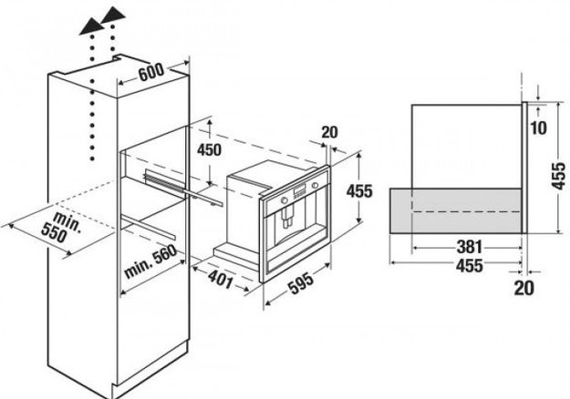 Встраиваемая кофемашина Kuppersbusch CKV 6550.0 G1 Stainless Steel (preview 2)