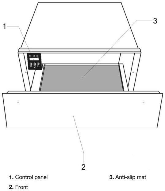 Встраиваемый подогреватель посуды Kuppersbusch CSW 6800.0 S (preview 4)