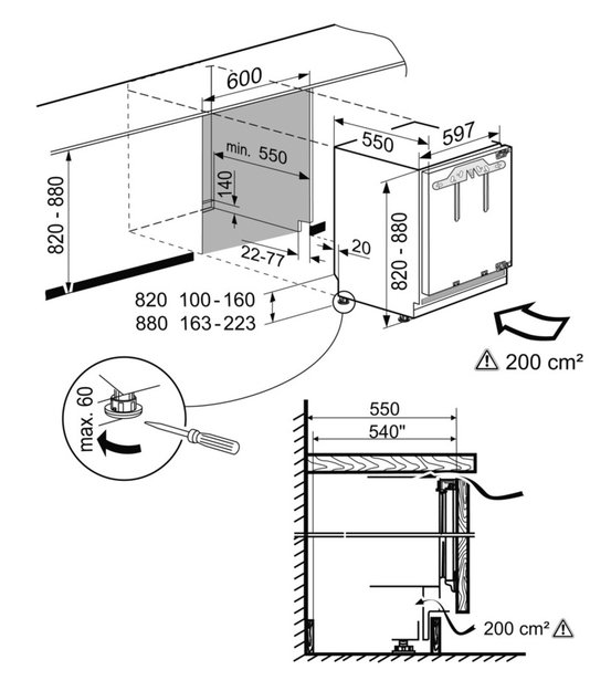 Встраиваемая морозильная камера Liebherr SUIGN 1554 Premium NoFrost (фото 6) Встраиваемая морозильная камера Liebherr SUIGN 1554 Premium NoFrost (preview 6)