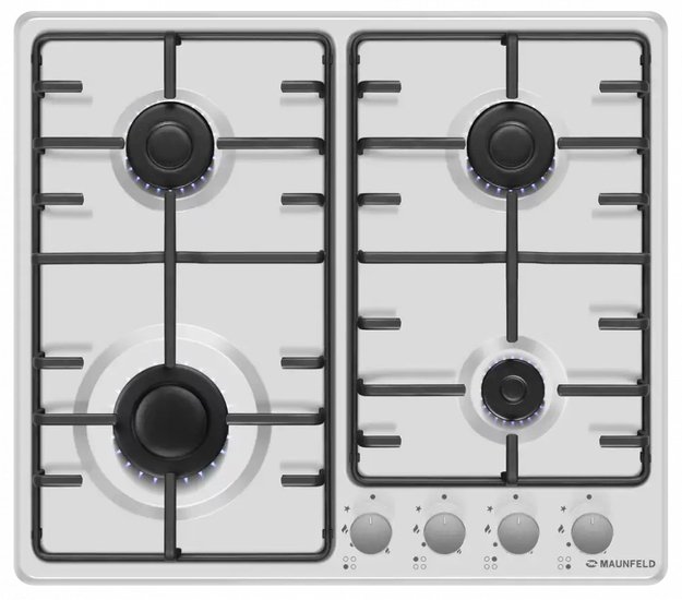 Газовая варочная панель MAUNFELD EGHE.64.3STS-EW/G (preview 1)