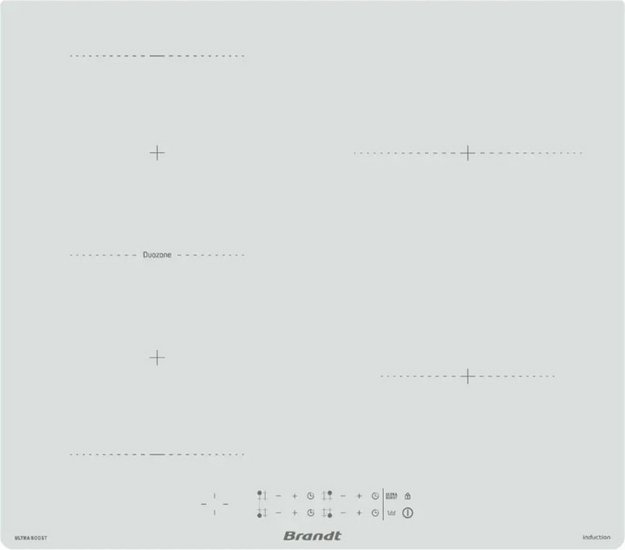 Индукционная варочная панель Brandt BPI364DPW (preview 1)