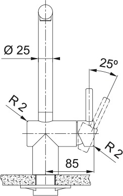 Смеситель Franke Atlas Neo сталь PVD антрацит (preview 5)