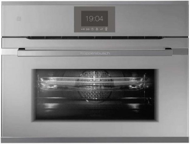 Компактный духовой шкаф с микроволнами Kuppersbusch CBM 6550.0 G3 Silver Chrome (preview 1)