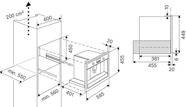 Встраиваемая кофемашина Kuppersbusch CKV 6800.0 S7 Copper (preview 4)