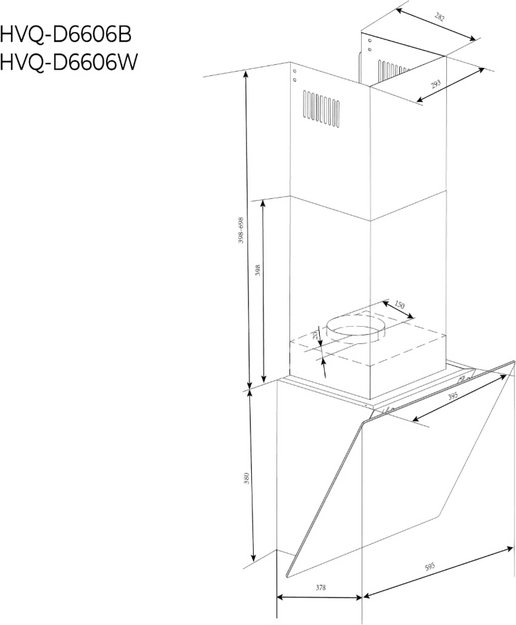 Вытяжка Haier HVQ-D6606W (фото 8) Вытяжка Haier HVQ-D6606W (preview 8)