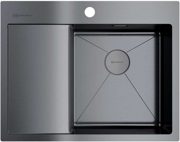 Мойка Omoikiri Akisame 65 GM R крыло слева (preview 1)