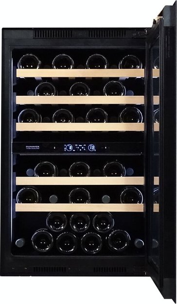 Встраиваемый винный шкаф Dunavox DVH-44.120DMB.TO (фото 4) Встраиваемый винный шкаф Dunavox DVH-44.120DMB.TO (preview 4)