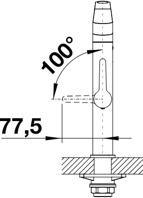 Смеситель Blanco PANERA-S 521547 нержавеющая сталь (preview 11)