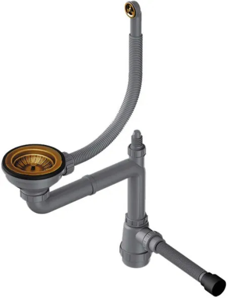 Арматура для одночашевых моек Omoikiri WK-1-CL-R WC (preview 1)