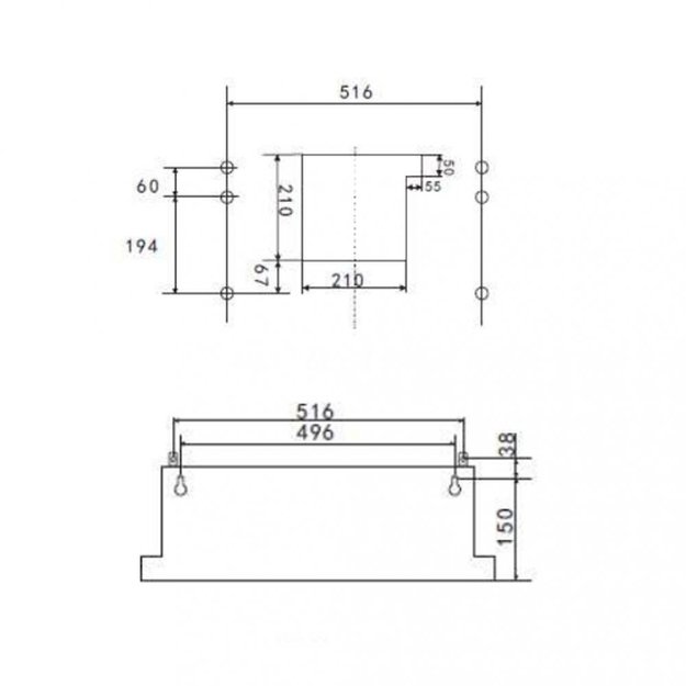 Встраиваемая кухонная вытяжка MAUNFELD VS Fast Glass 60 черный (preview 12)
