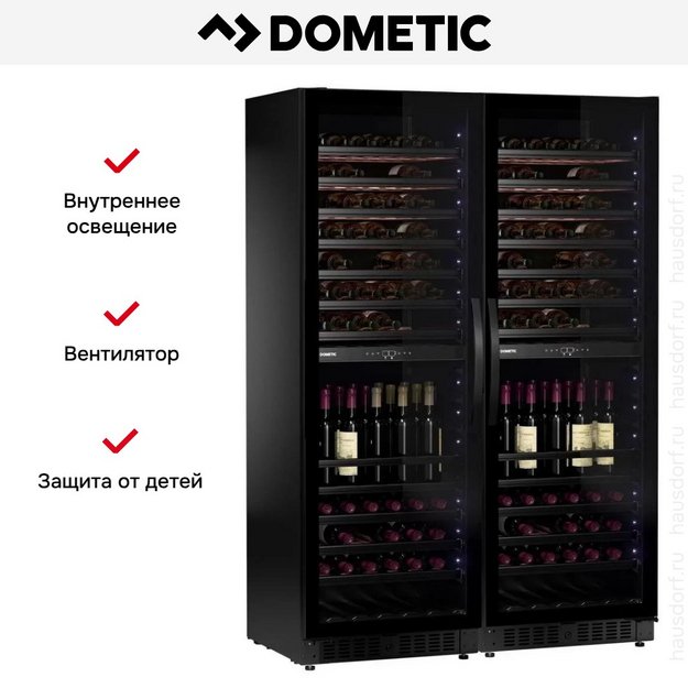 Винный шкаф Dometic E115FG Double Elegance (preview 16)