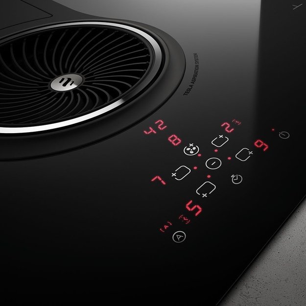 Варочная панель с вытяжкой Elica NIKOLATESLA BL/F/83 (preview 2)
